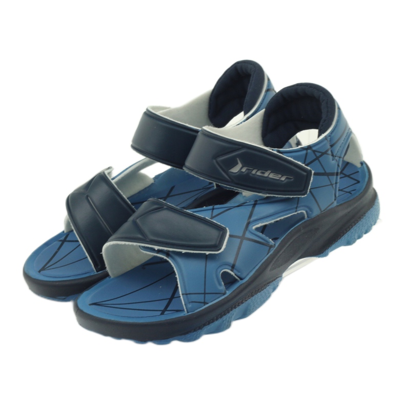 Blue sandals Rider velcro children's shoes navy blue 5