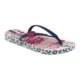 Navy blue flip -flops with ipanema water patterns 81640 navy blue 1 Navy blue flip -flops with ipanema water patterns 81640 navy blue 1