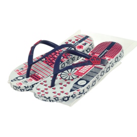 Navy blue flip -flops with ipanema water patterns 81640 navy blue 4 Navy blue flip -flops with ipanema water patterns 81640 navy blue 4