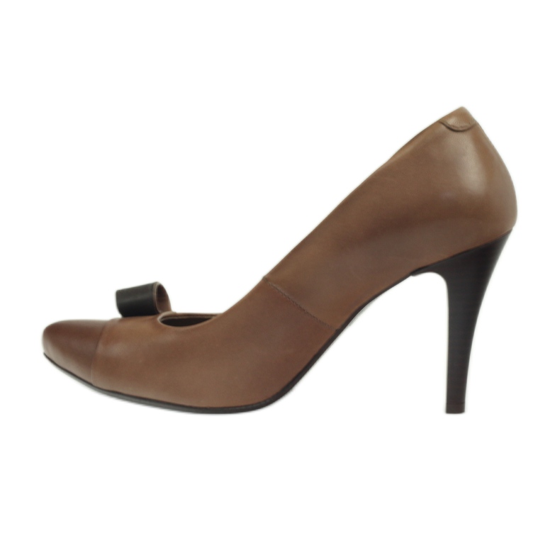 Kaniowski 125 brown leather pumps 3