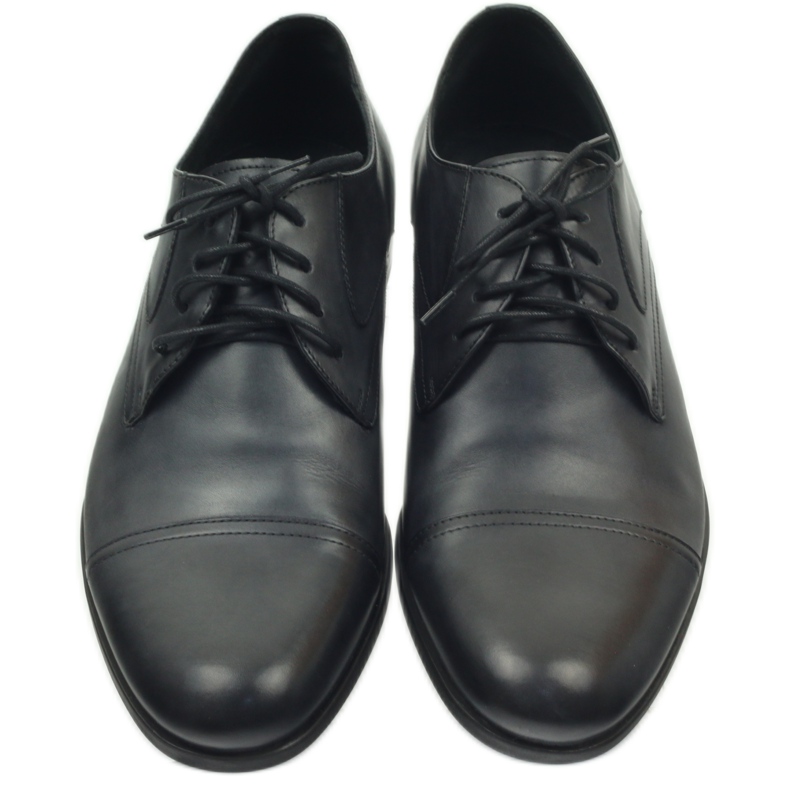 Shoes men's leather shoes Pilpol 1674 gray grey 5 Shoes men's leather shoes Pilpol 1674 gray grey 5