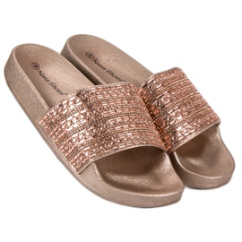 Elegant pink slippers 1