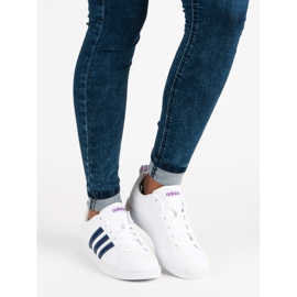 Adidas vs advantage in BB9620 white navy blue - KeeShoes