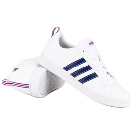 Adidas advantage at BB9620 white navy blue KeeShoes