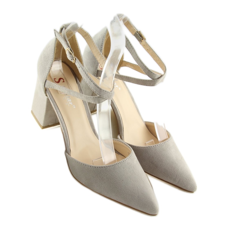 Pumps on the gray post SY40 gray grey 2