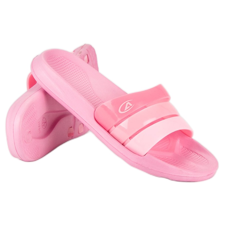 American Club American Pool Slippers pink 1