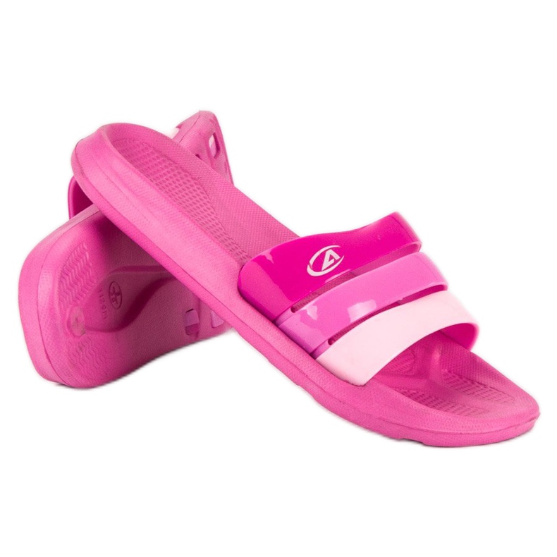American Club American Pool Slippers pink 1