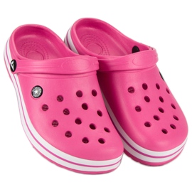 American Club Pink garden slippers 2