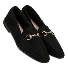 Comer Black women's loafers 1