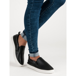 Black slipons 1
