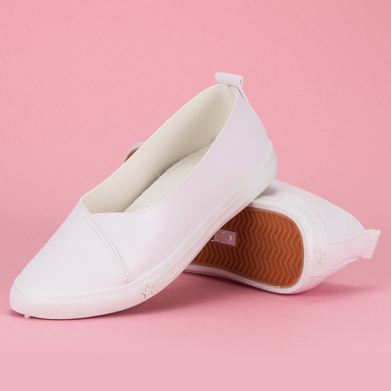 Slip-on sneakers white 1