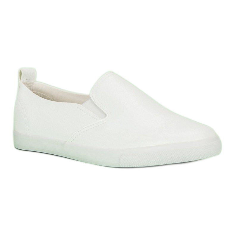 Women's white slipons 2
