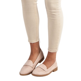 Small Swan Suede loafers brown 1