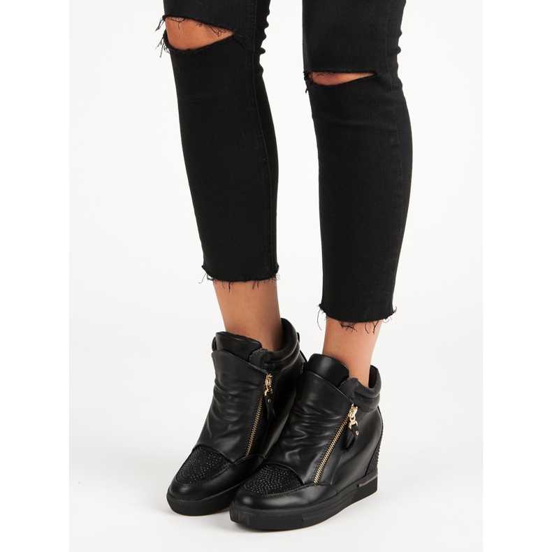 Stylish sneakers, sneakers black 2