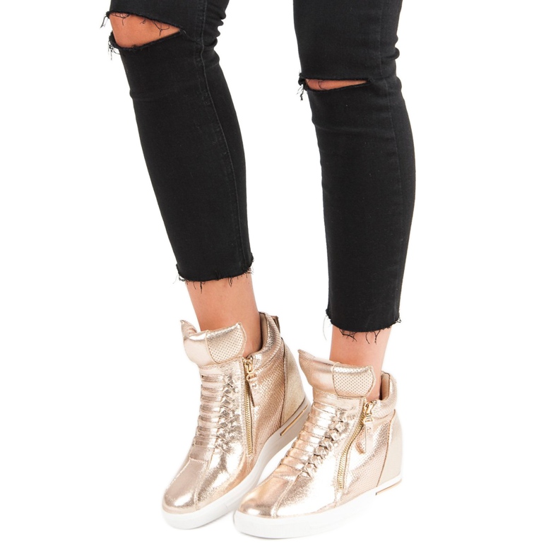 Golden Sneakers 1