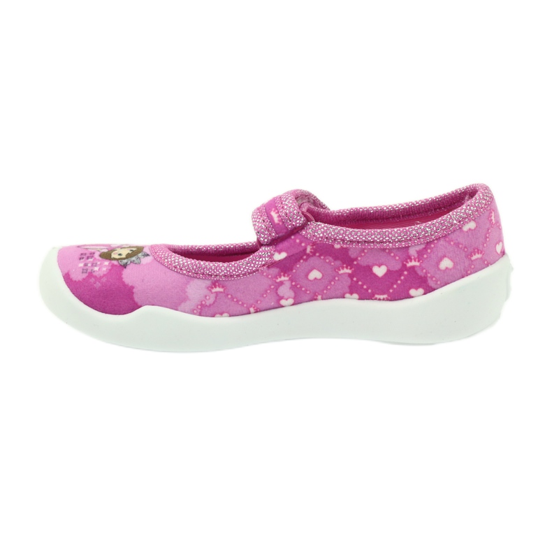 Befado children's shoes ballerinas slippers 114x306 white pink 2 Befado children's shoes ballerinas slippers 114x306 white pink 2