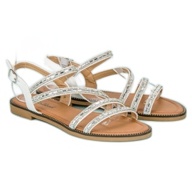 Girlhood Stylish White Sandals 2 Girlhood Stylish White Sandals 2