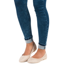 Seastar Suede ballerinas beige 1