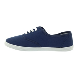 American Club navy blue sneakers, women's sneakers 2
