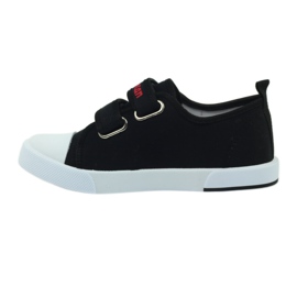 American Club Children's shoes sneakers with the American flag Velcro black white grey red 2 American Club Children's shoes sneakers with the American flag Velcro black white grey red 2
