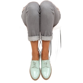 Loafers with a leather interior 7153 Blue 1