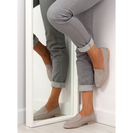 Soft loafers like calfskin 1182 grey 1