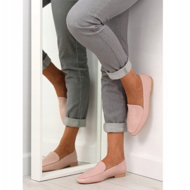 Soft loafers like calfskin 1182 Pink 1 Soft loafers like calfskin 1182 Pink 1