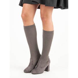 Seastar Fitted gray boots grey 1