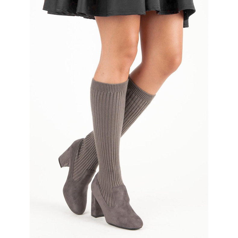 Seastar Fitted gray boots grey 2