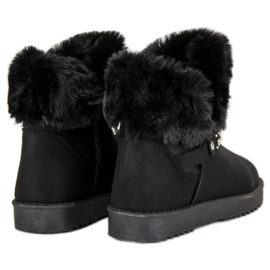 Seastar Mukluki with fur black 1