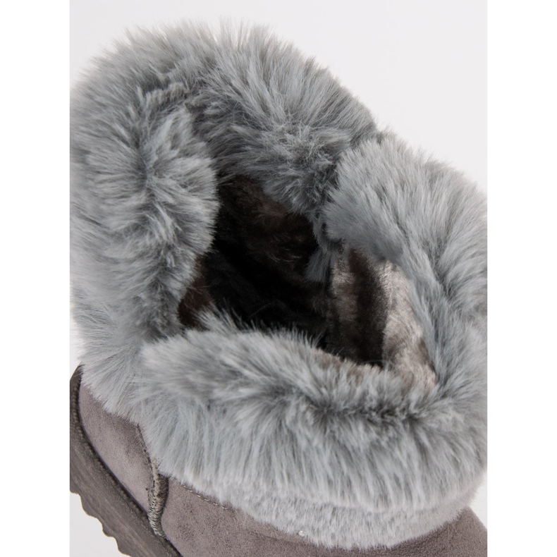 Seastar Mukluki with fur grey 2