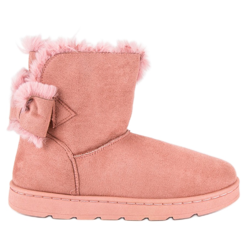 Women's pink snow boots 1