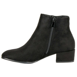 Women's low boots black 1