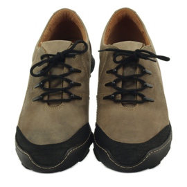 Badura 2159 comfortable sports shoes black brown 4