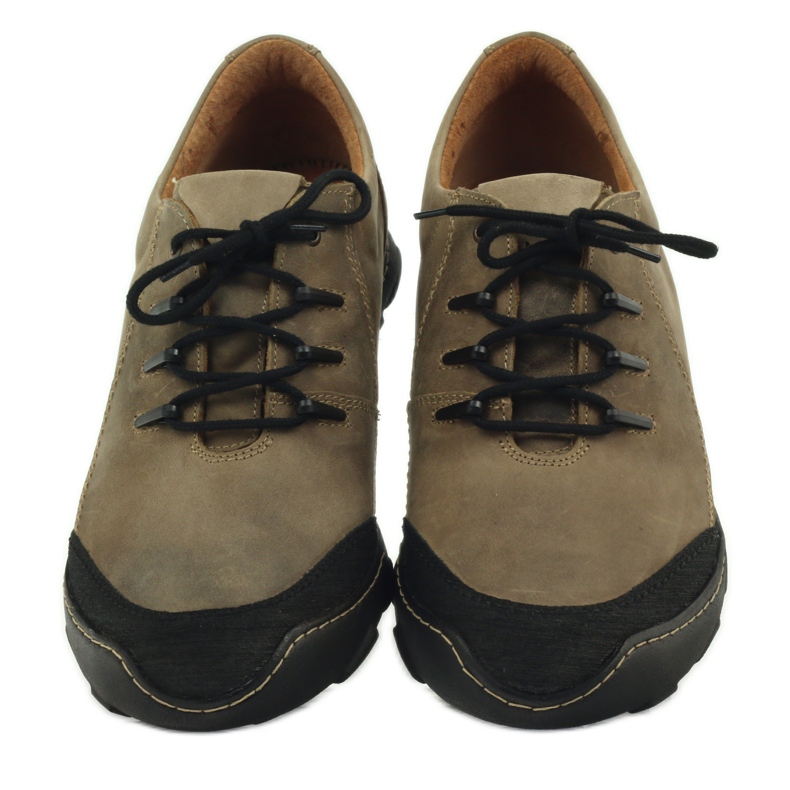 Badura 2159 comfortable sports shoes black brown 4