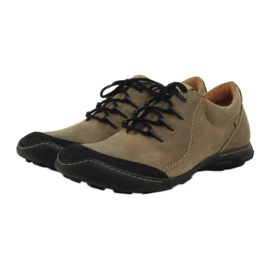 Badura 2159 comfortable sports shoes black brown 3