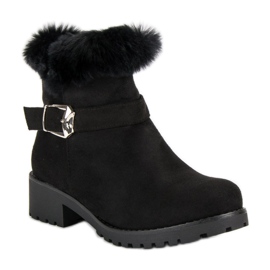 Seastar Warm suede boots black 1