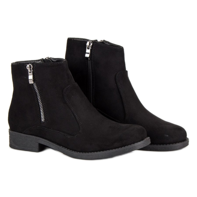 Filippo Black suede ankle boots 2 Filippo Black suede ankle boots 2