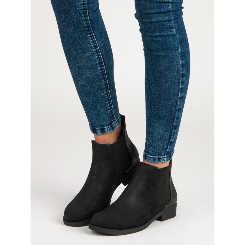 Filippo Women's Casual Chelsea Boots black 1 Filippo Women's Casual Chelsea Boots black 1