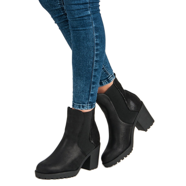Filippo Jodhpur boots with high heels black 2