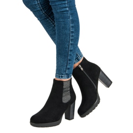 Filippo Black ankle boots on the post 2