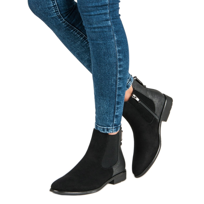 Filippo Comfortable boots for fall black 1