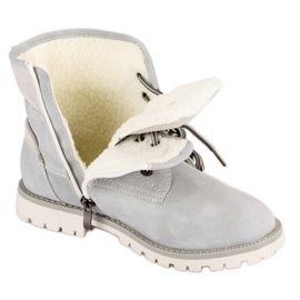 Filippo Gray tied hiking boots grey 2