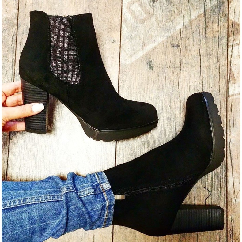 Filippo Black ankle boots on the post 1