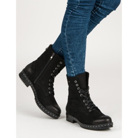 Black Leather Workers VINCEZA 2