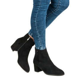 Filippo Women's suede shoes black 2