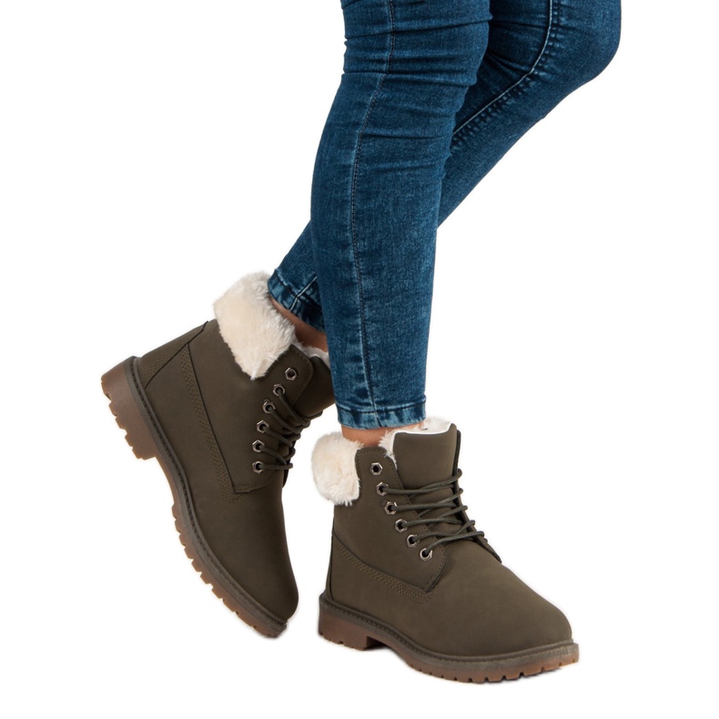 Seastar Dark green trappers 1