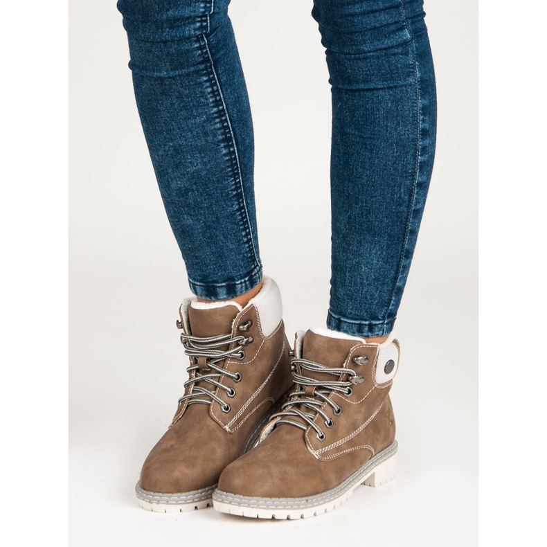 Filippo Brown sheepskin boots 1