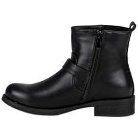 Black workery boots 1