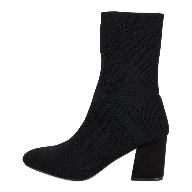 Fitted women's boots black 1